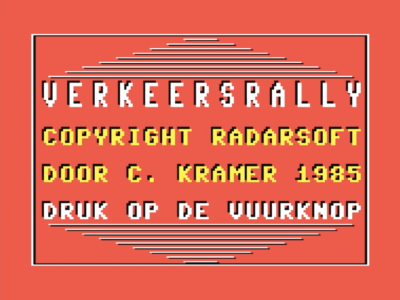 Bildschirmfoto 2017 08 22 um 08.29.24 400x300 - Verkeersrally (C64, 1985)