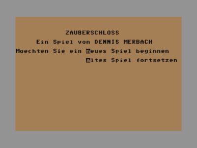 Bildschirmfoto 2017 08 29 um 15.43.42 400x300 - Zauberschloss (C64, 1984)