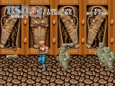 Bildschirmfoto 2017 11 29 um 22.14.01 400x300 - Double Dragon III - The Rosetta Stone (Sega Mega Drive, 1992)