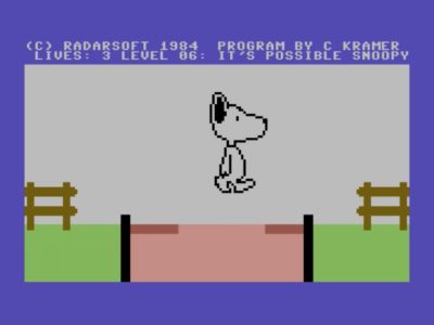 Bildschirmfoto 2017 12 23 um 16.35.45 400x300 - Snoopy (C64, 1984)