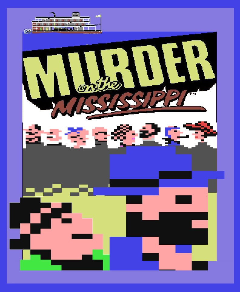 murdbb - Murder on the Mississippi (C64, 1986)