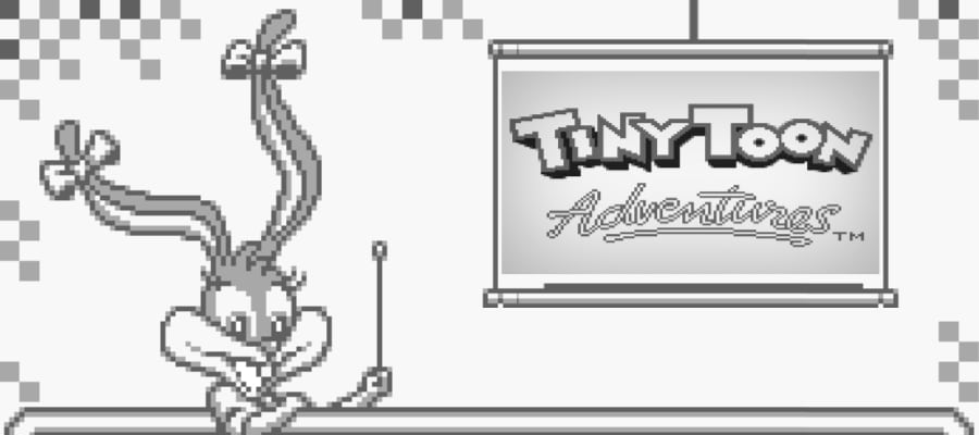 ttatitle - Tiny Toon Adventures - BBB (Game Boy, 1992)