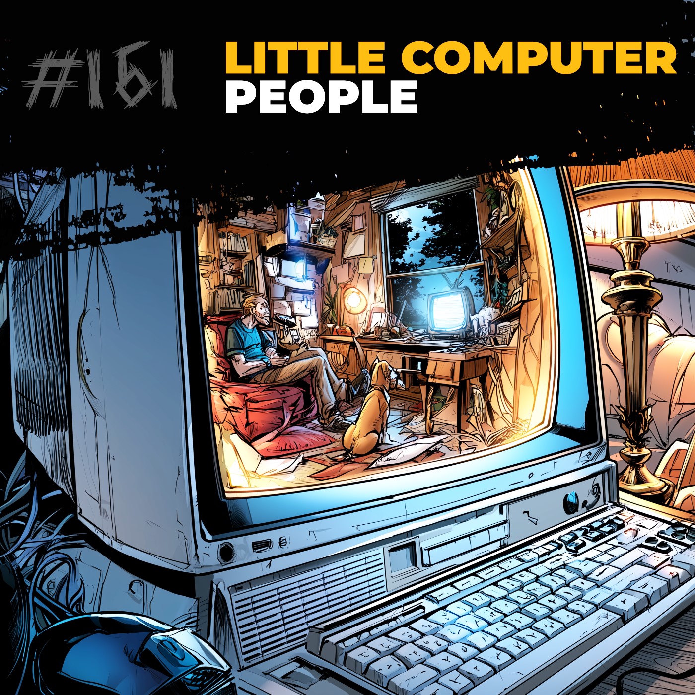 #161 - Little Computer People - Petting im Puppenhaus episode artwork